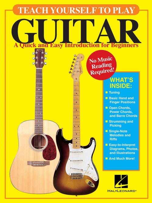 Cover of the book Teach Yourself to Play Guitar by David M. Brewster, Hal Leonard