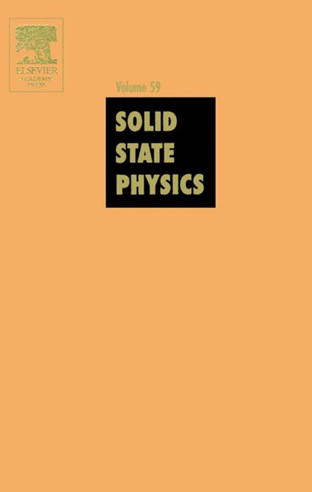 Big bigCover of Solid State Physics