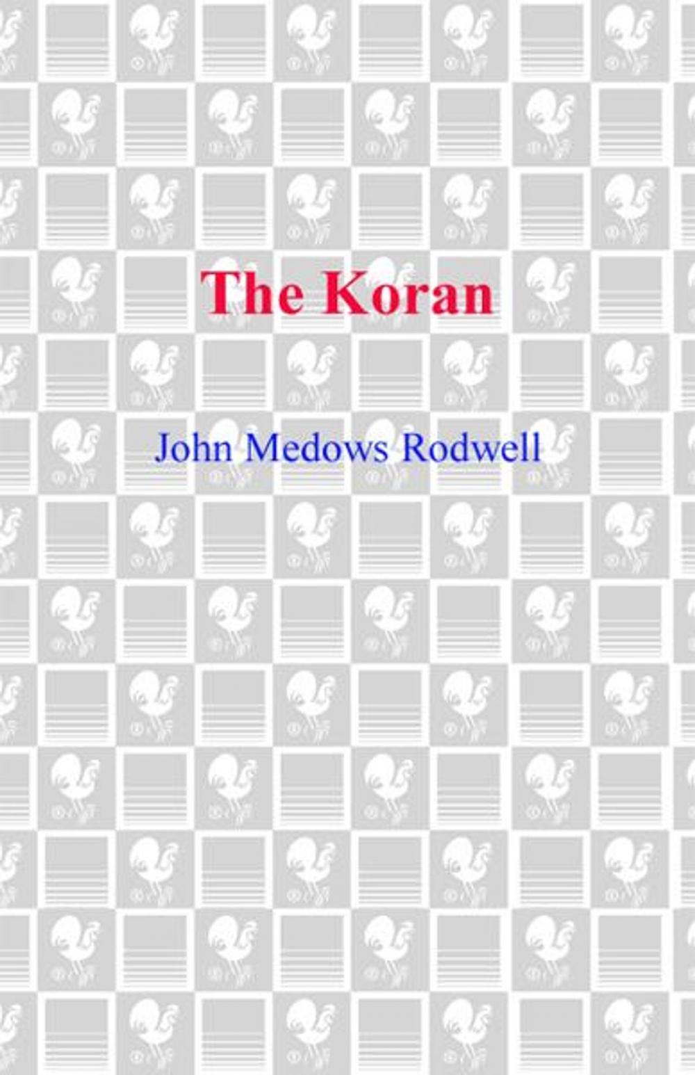 Big bigCover of The Koran