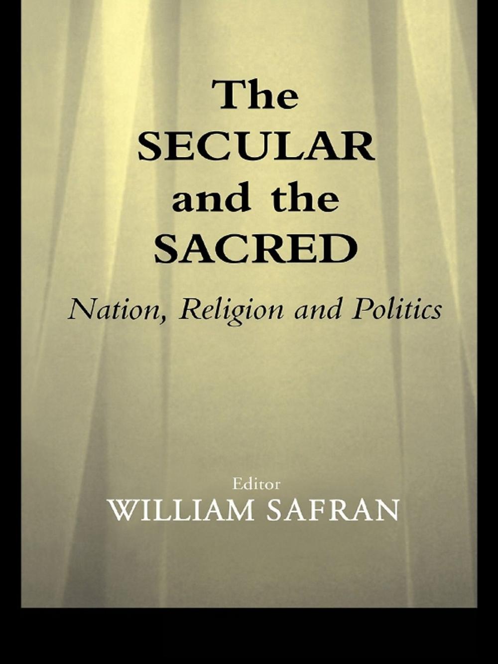 Big bigCover of The Secular and the Sacred