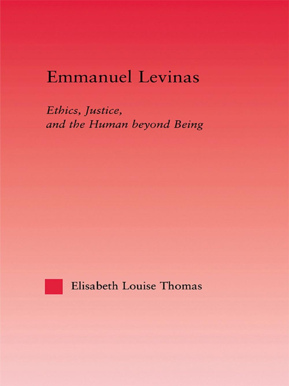 Big bigCover of Emmanuel Levinas