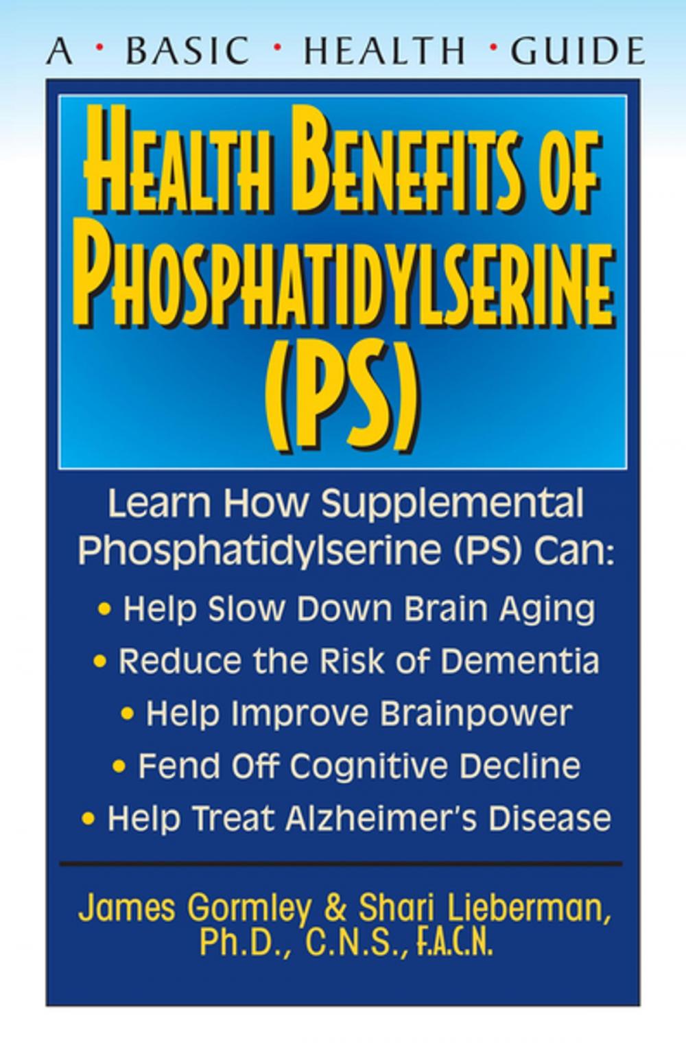 Big bigCover of Health Benefits of Phosphatidylserine (PS)