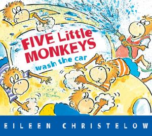 Cover of the book Five Little Monkeys Wash the Car by Tim Wakefield, Tony Massarotti