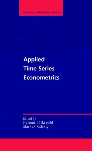 Cover of the book Applied Time Series Econometrics by Hanno Sauer