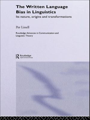 Cover of the book The Written Language Bias in Linguistics by Gregg Rickman