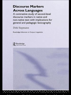 Cover of the book Discourse Markers Across Languages by Anna Shillabeer, Terry F. Buss, Denise M. Rousseau