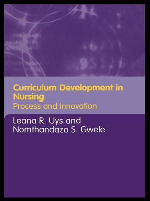 Cover of the book Curriculum Development in Nursing by Antoon Leenaars