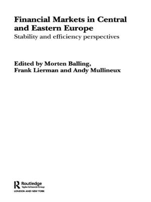 bigCover of the book Financial Markets in Central and Eastern Europe by 