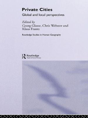 Cover of the book Private Cities by Juliane House