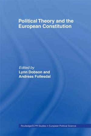 Cover of the book Political Theory and the European Constitution by Terry Trepper, Mary Jo Barrett