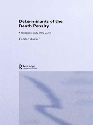 Cover of the book Determinants of the Death Penalty by Joseph Hacker