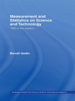 Cover of the book Measurement and Statistics on Science and Technology by Nathan Rosenberg