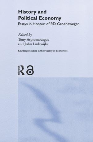 Cover of the book History and Political Economy by 