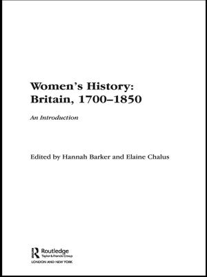Cover of the book Women's History, Britain 1700-1850 by Toril Jenssen