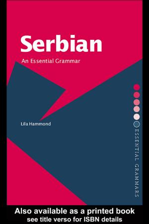 Cover of the book Serbian: An Essential Grammar by 
