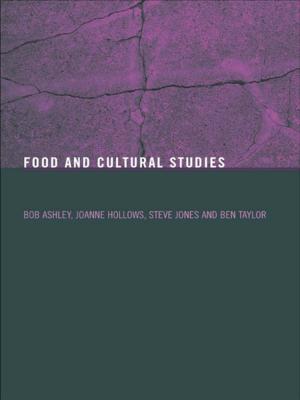 Book cover of Food and Cultural Studies