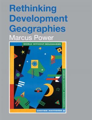 Book cover of Rethinking Development Geographies