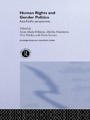 Cover of the book Human Rights and Gender Politics by M.A. Katritzky