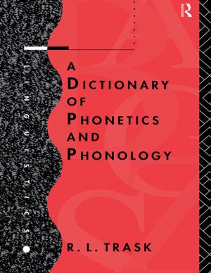 Cover of the book A Dictionary of Phonetics and Phonology by Roger Bobacka