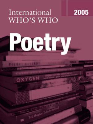 Book cover of International Who's Who in Poetry 2005