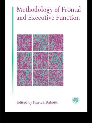 bigCover of the book Methodology Of Frontal And Executive Function by 