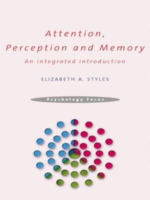 Cover of the book Attention, Perception and Memory by 