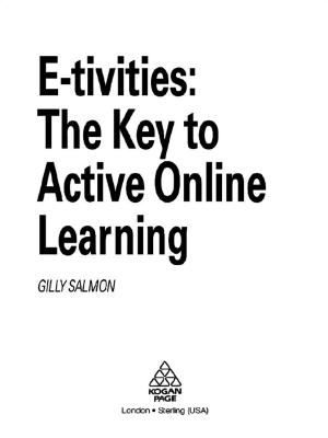bigCover of the book E-Tivities by 