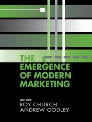 Cover of the book The Emergence of Modern Marketing by Michael Uva, Sabrina Uva
