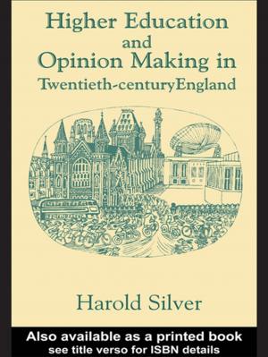 Book cover of Higher Education and Policy-making in Twentieth-century England