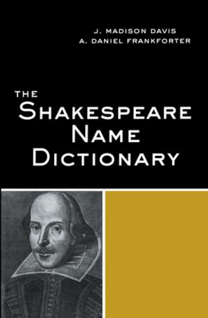 Book cover of The Shakespeare Name Dictionary
