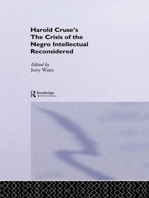 Cover of the book The Crisis of the Negro Intellectual Reconsidered by Tracey Mclean