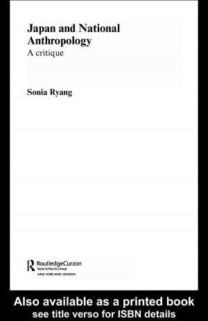 Cover of the book Japan and National Anthropology: A Critique by J.P.D. Dunbabin