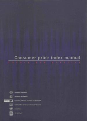 Cover of the book Consumer Price Index Manual: Theory and Practice by Robert Mr. Burgess