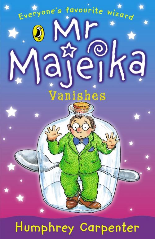 Cover of the book Mr Majeika Vanishes by Humphrey Carpenter, Penguin Books Ltd