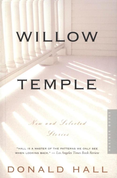 Cover of the book Willow Temple by Donald Hall, HMH Books