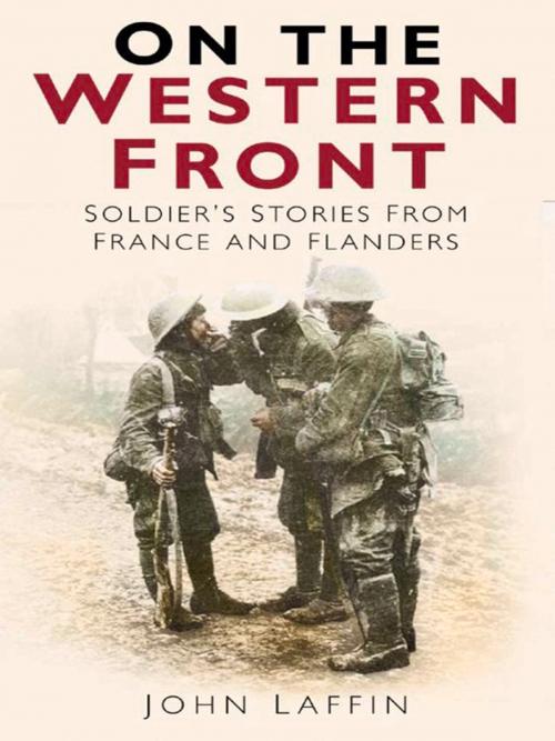 Cover of the book On the Western Front by John Laffin, The History Press