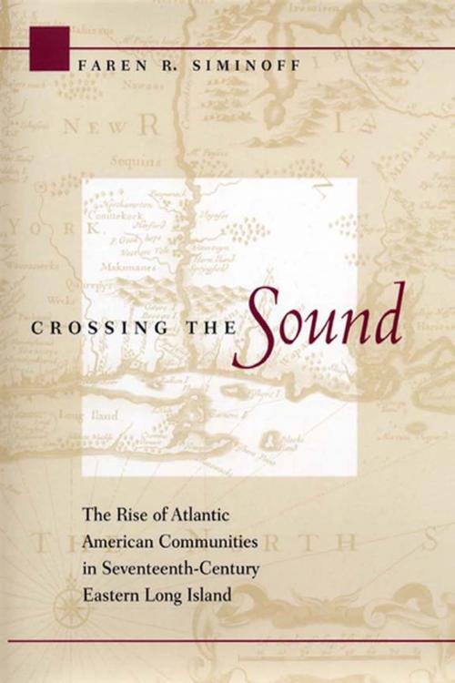 Cover of the book Crossing the Sound by Faren R. Siminoff, NYU Press