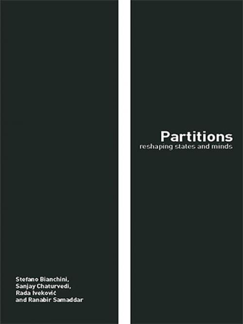Cover of the book Partitions by Stefano Bianchini, Sanjay Chaturvedi, Rada Ivekovic, Ranabir Samaddar, Taylor and Francis