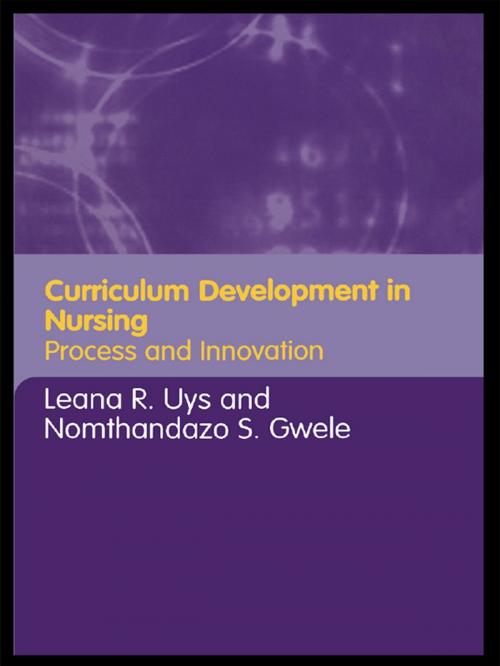 Cover of the book Curriculum Development in Nursing by , Taylor and Francis
