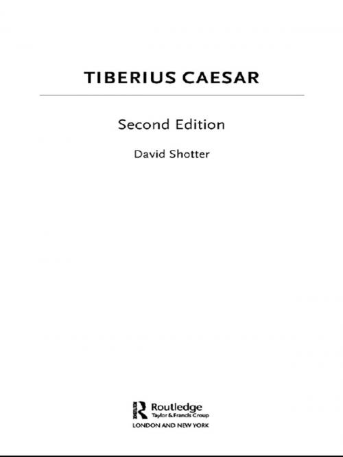 Cover of the book Tiberius Caesar by David Shotter, Taylor and Francis