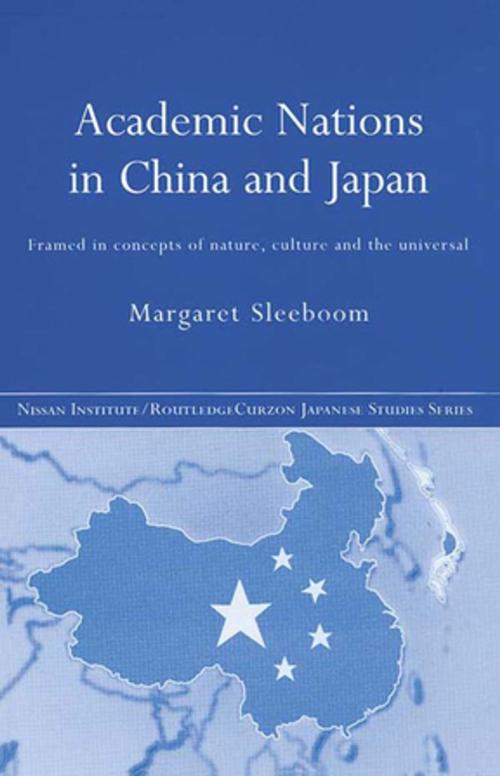 Cover of the book Academic Nations in China and Japan by Margaret Sleeboom, Taylor and Francis