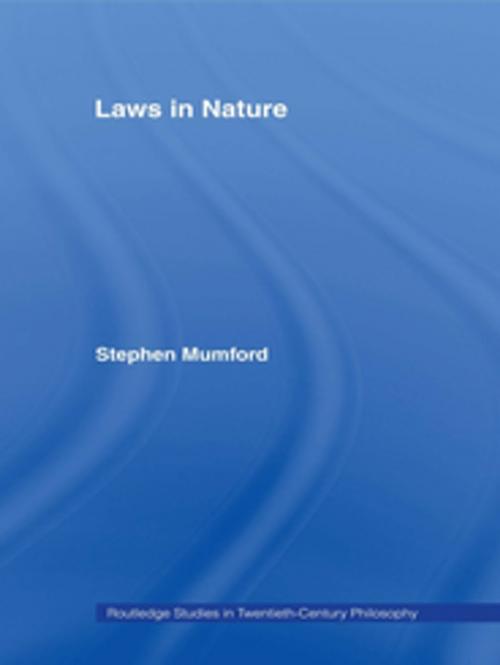 Cover of the book Laws in Nature by Stephen Mumford, Taylor and Francis