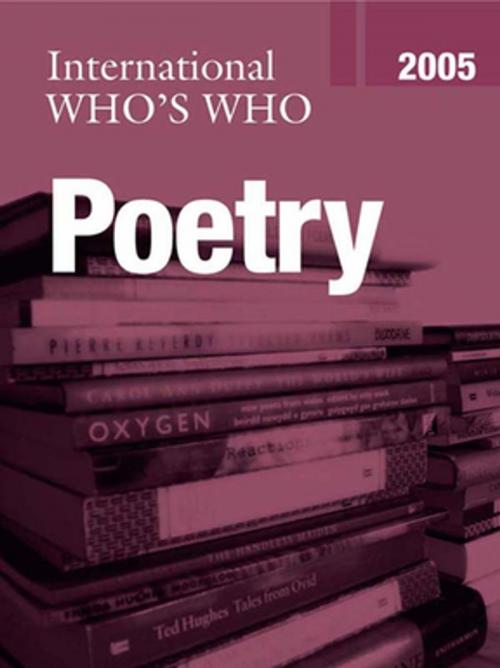 Cover of the book International Who's Who in Poetry 2005 by Europa Publications, Taylor and Francis
