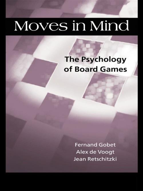 Cover of the book Moves in Mind by Fernand Gobet, Jean Retschitzki, Alex de Voogt, Taylor and Francis