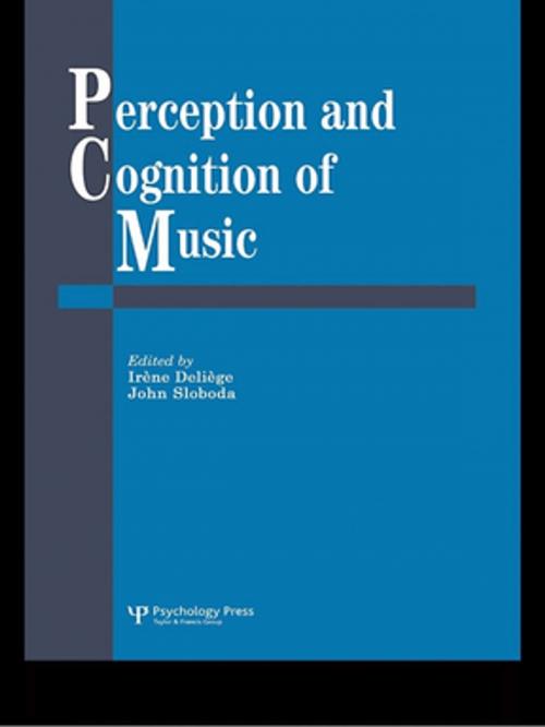 Cover of the book Perception And Cognition Of Music by , Taylor and Francis