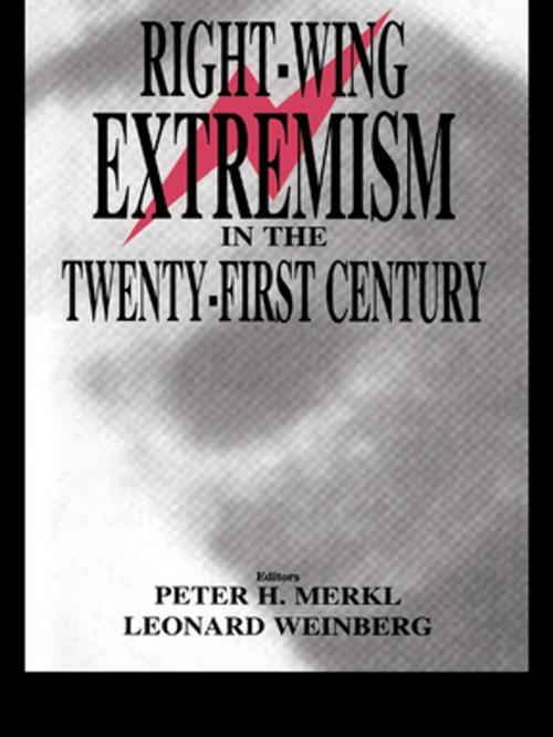 Cover of the book Right-wing Extremism in the Twenty-first Century by , Taylor and Francis