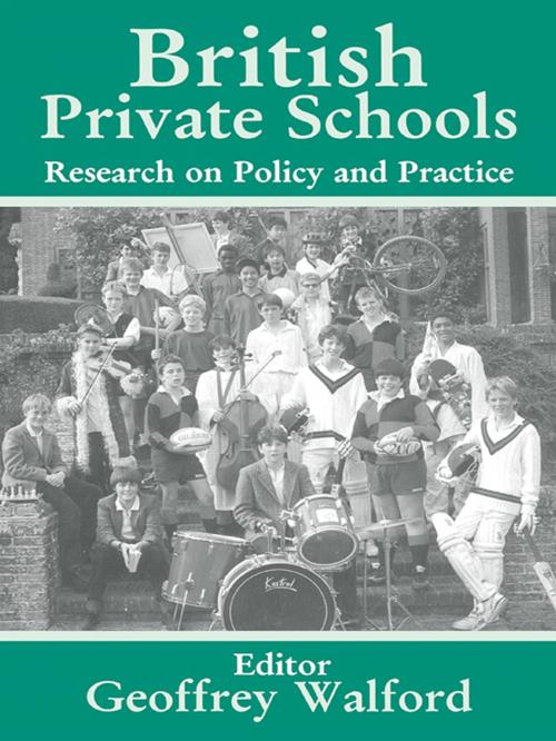 Cover of the book British Private Schools by , Taylor and Francis