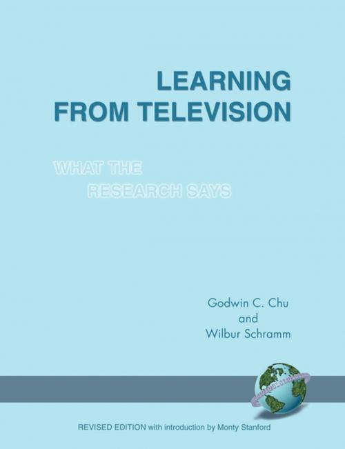 Cover of the book Learning from Television by G. Chu, W. Schramm, Information Age Publishing