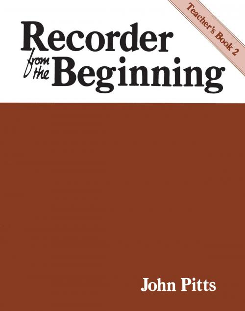 Cover of the book Recorder From The Beginning: Teacher's Book 2 by John Pitts, Music Sales Limited