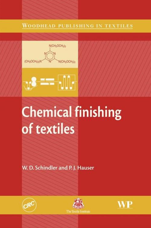 Cover of the book Chemical Finishing of Textiles by W D Schindler, P J Hauser, Elsevier Science